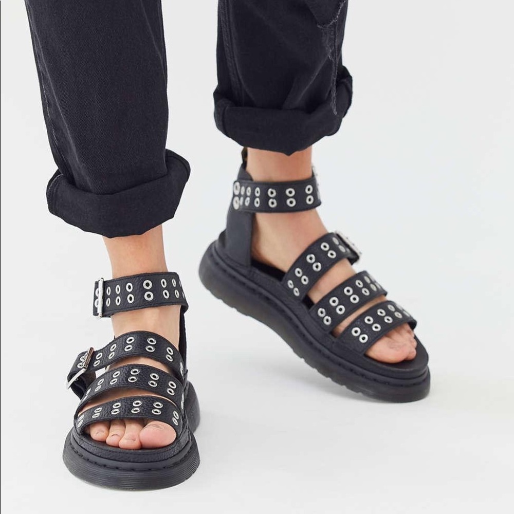 Dr. Martens Clarissa II Grommet Platform Sandal